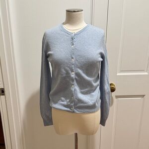 Everlane - Elegant Sky Blue Women's Cashmere Cardigan